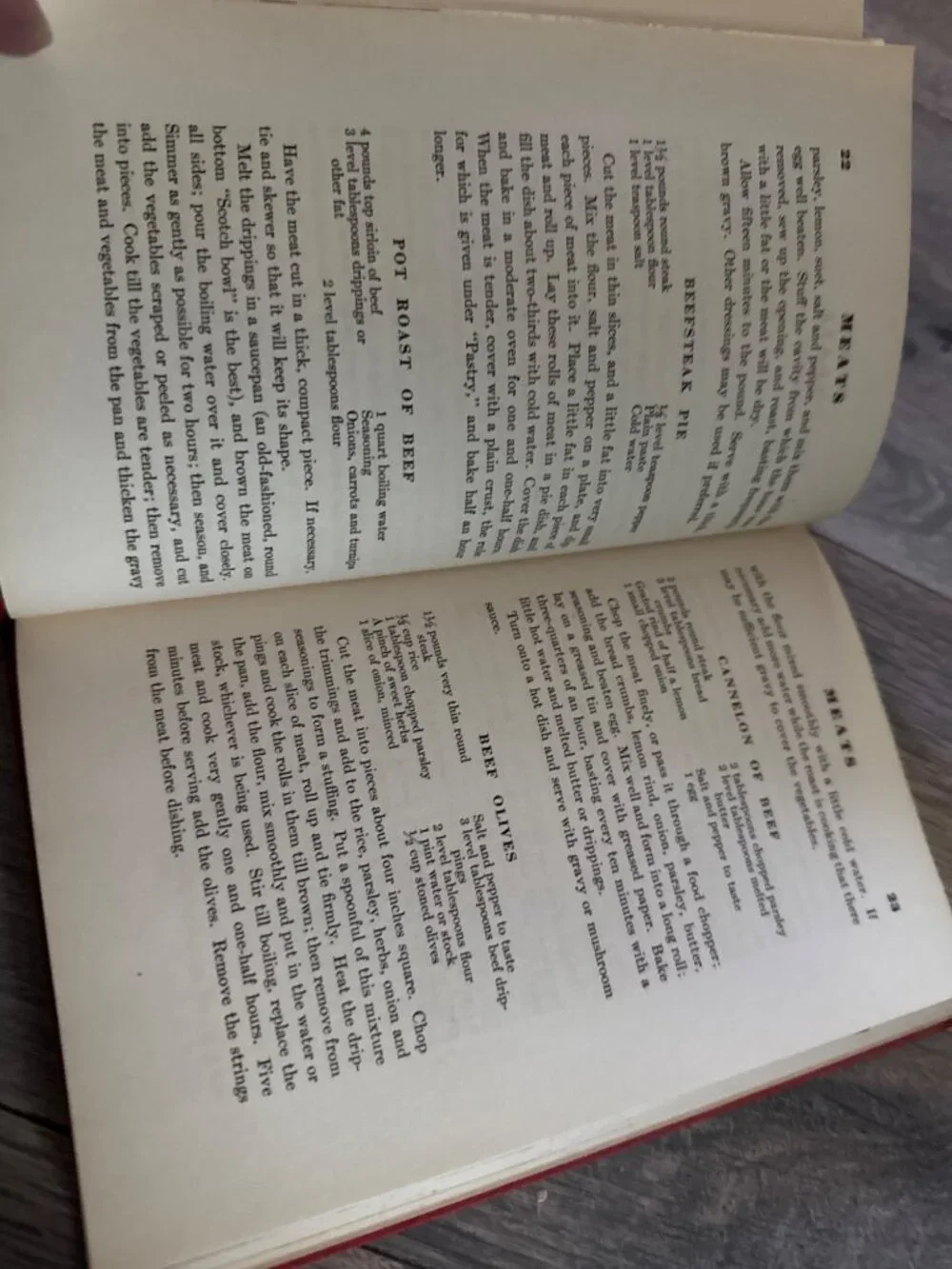 The Revised Rumford Complete Cookbook By Lily Wallace 1936 Hardcover Classic Rec